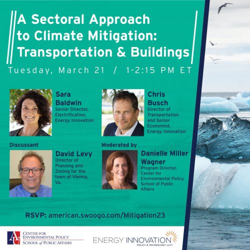 Permalink to A Sectoral Approach To Climate Mitigation: Transportation And Buildings