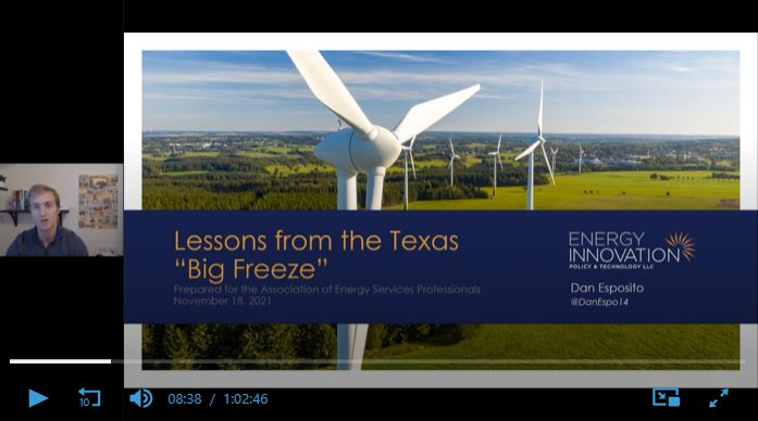 Building Resiliency into our Utility Infrastructure through Climate Policy & Program Design: Lessons from the "Texas Big Freeze"