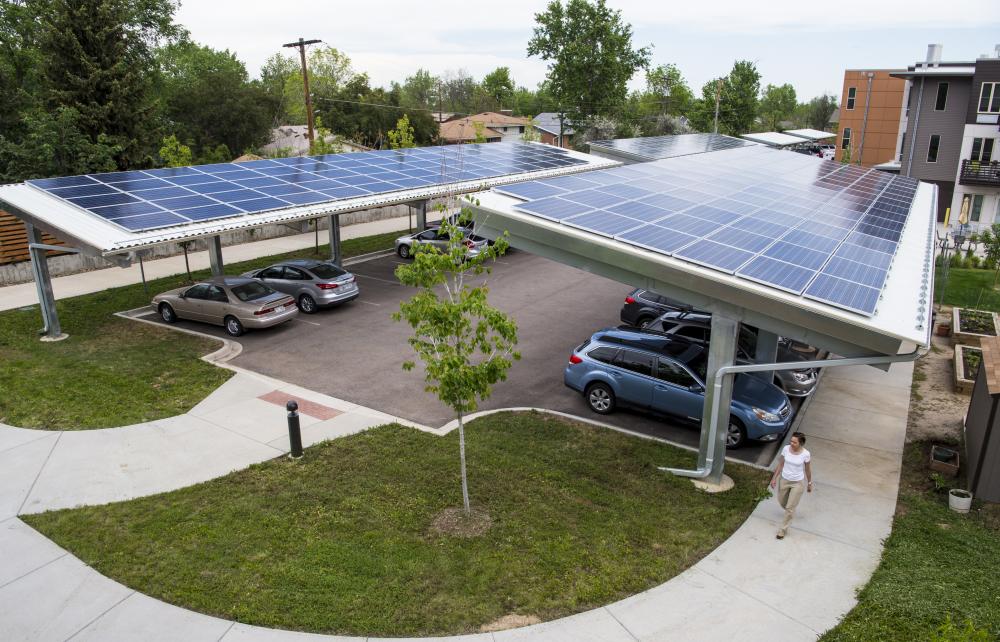 Solar carport